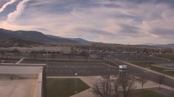 Weather camera view of Canyon View High School.
