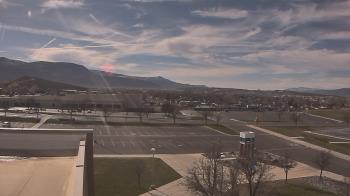Weather camera view of Canyon View High School.