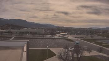 Weather camera view of Canyon View High School.