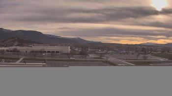 Weather camera view of Canyon View High School.