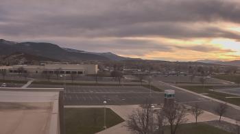 Weather camera view of Canyon View High School.