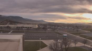 Weather camera view of Canyon View High School.