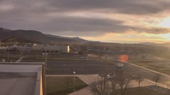 Weather camera view of Canyon View High School.