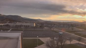 Weather camera view of Canyon View High School.