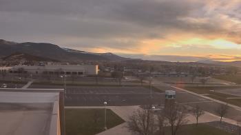 Weather camera view of Canyon View High School.