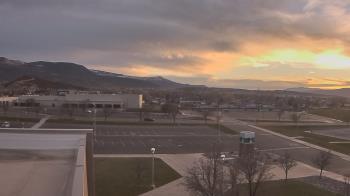 Weather camera view of Canyon View High School.