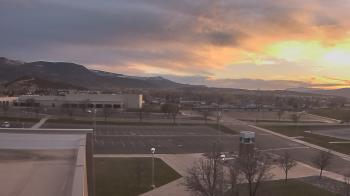 Weather camera view of Canyon View High School.