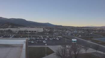 Weather camera view of Canyon View High School.