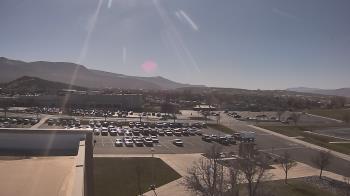 Weather camera view of Canyon View High School.