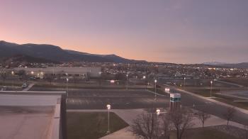 Weather camera view of Canyon View High School.