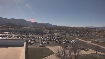 Weather camera view of Canyon View High School.
