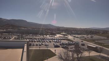 Weather camera view of Canyon View High School.