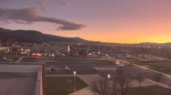 Weather camera view of Canyon View High School.