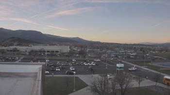 Weather camera view of Canyon View High School.