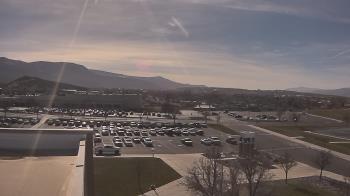 Weather camera view of Canyon View High School.