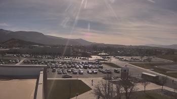 Weather camera view of Canyon View High School.