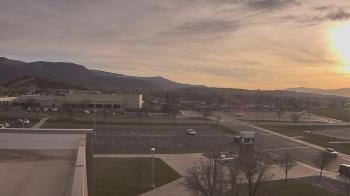 Weather camera view of Canyon View High School.