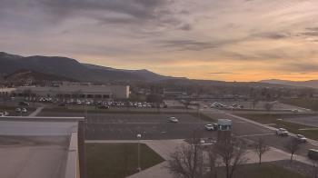 Weather camera view of Canyon View High School.