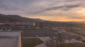 Weather camera view of Canyon View High School.