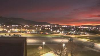 Weather camera view of Canyon View High School.
