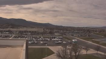 Weather camera view of Canyon View High School.