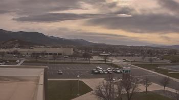 Weather camera view of Canyon View High School.