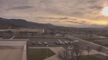 Weather camera view of Canyon View High School.