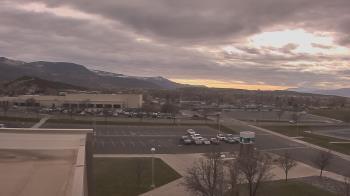 Weather camera view of Canyon View High School.