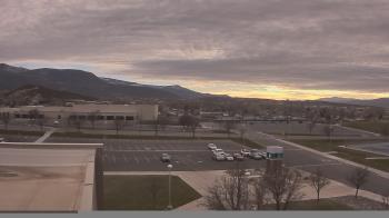 Weather camera view of Canyon View High School.