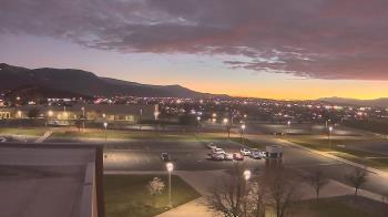 Weather camera view of Canyon View High School.