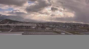 Weather camera view of Canyon View High School.
