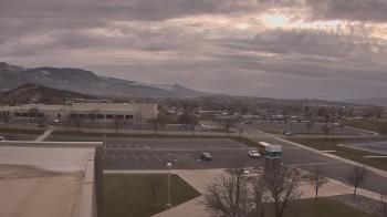 Weather camera view of Canyon View High School.