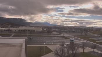 Weather camera view of Canyon View High School.