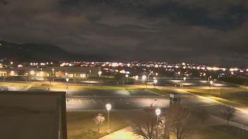 Weather camera view of Canyon View High School.