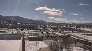 Weather camera view of Canyon View High School.