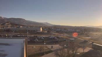Weather camera view of Canyon View High School.