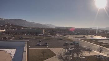 Weather camera view of Canyon View High School.