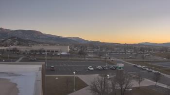 Weather camera view of Canyon View High School.