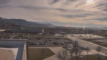 Weather camera view of Canyon View High School.