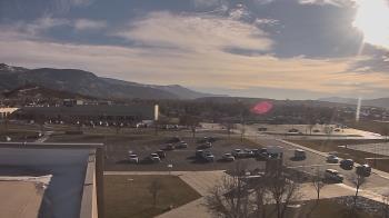 Weather camera view of Canyon View High School.