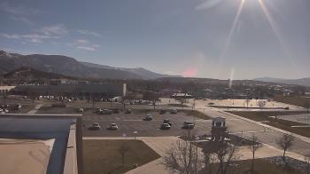 Weather camera view of Canyon View High School.