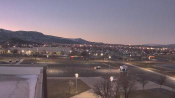 Weather camera view of Canyon View High School.
