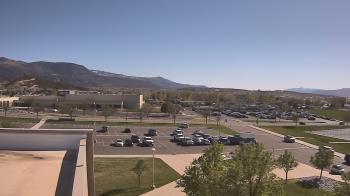 Weather camera view of Canyon View High School.