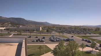 Weather camera view of Canyon View High School.