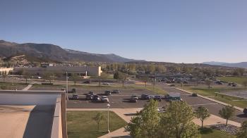 Weather camera view of Canyon View High School.