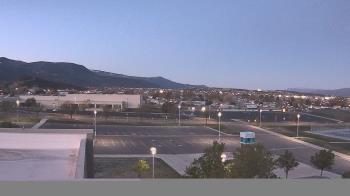 Weather camera view of Canyon View High School.
