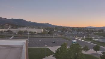 Weather camera view of Canyon View High School.