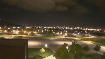 Weather camera view of Canyon View High School.