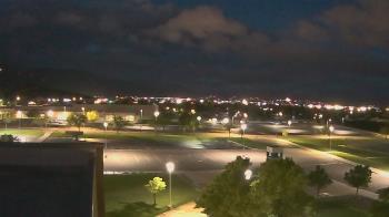 Weather camera view of Canyon View High School.