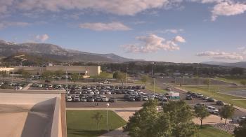 Weather camera view of Canyon View High School.